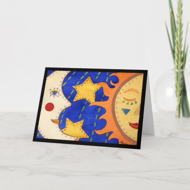 Carte Solstice d'hiver (Devant)