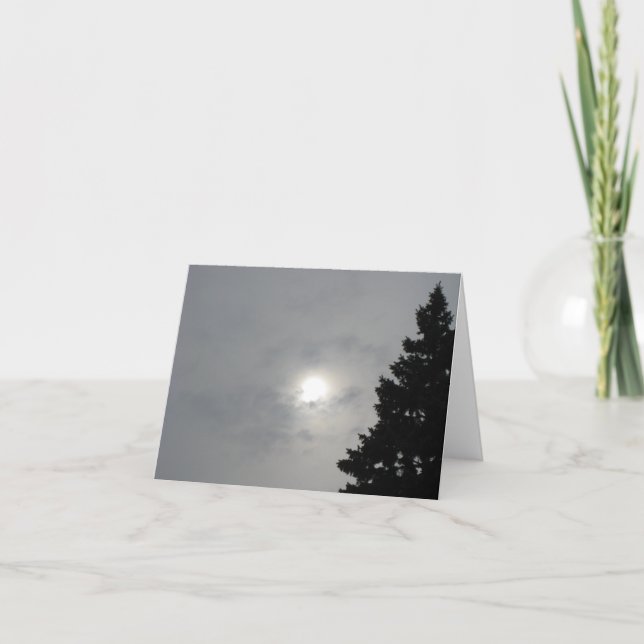 Carte Solstice Sun II Blank (Ajouter Votre Message À L'I (Devant)