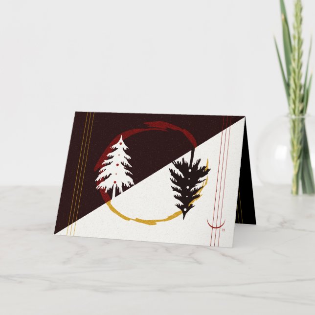 Carte Sombre dans la lumière (Devant)