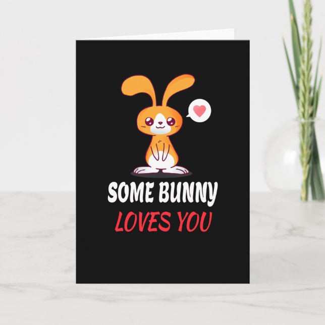 Carte Some Bunny T'aime en Partenariat (Devant)