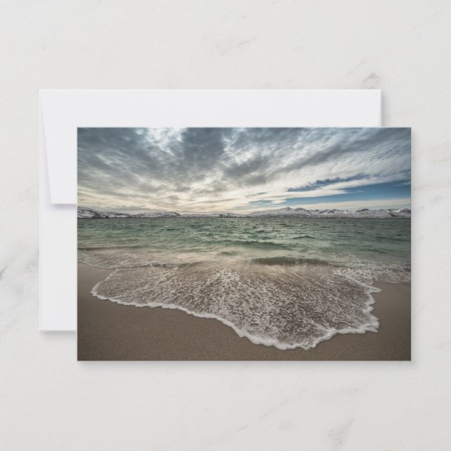 Carte Sommaroy Beach Norway (Devant)