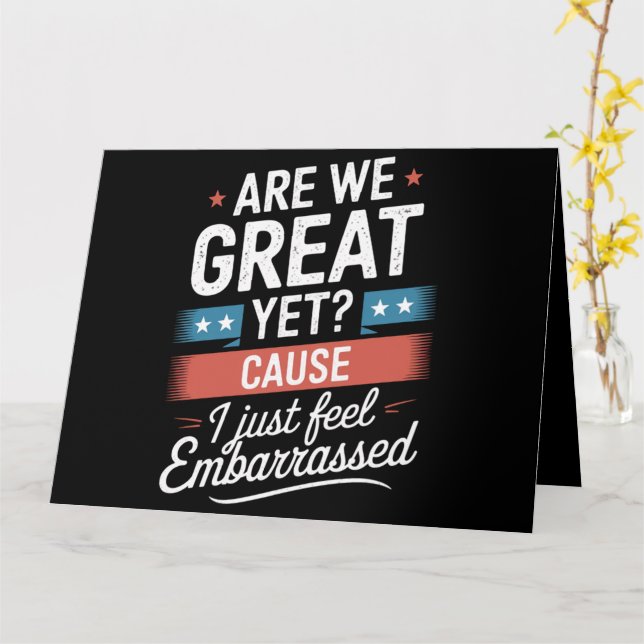 Carte Sommes-Nous Génial Et Pourtant Sentons-Nous Embarr (Fleur jaune)