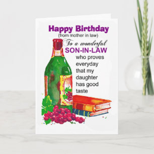 Carte son anniversaire
