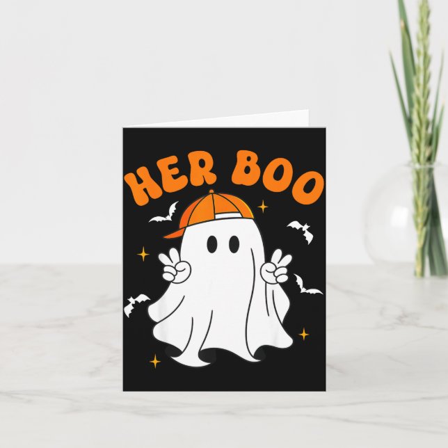 Carte Son Boo Son Boo Drôles de Correspondances Hallowee (Devant)