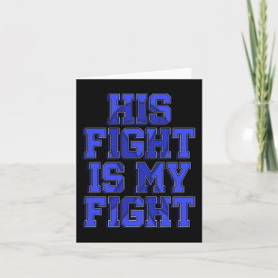 Carte Son combat est mon combat Ataxia Mouvement Trouord