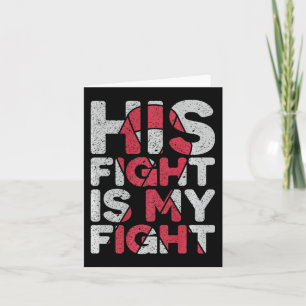 Carte Son combat est My Fight Brain Aneurysm Support