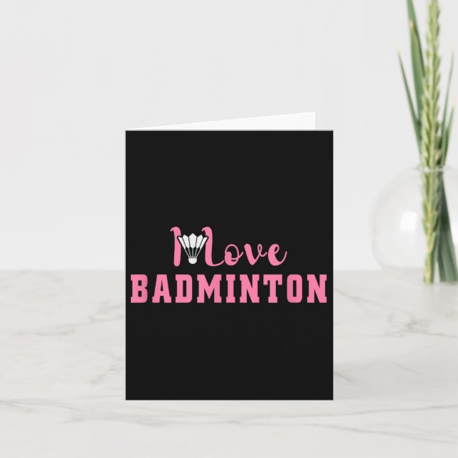 Carte Son Dans Mon Volant de badminton Adn Racket Badmin (Devant)