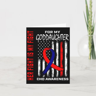 Carte Son Drapeau américain Fight Godgirl Sensibilisatio