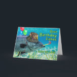 Carte Son en droit Anniversaire Poisson prêt à faire la<br><div class="desc">Vous êtes un dans un GILL-ion ! Carte de voeux pour l'anniversaire de Son in Law présente l'avant d'un poisson tenant des ballons avec sa nageoire et soufflant un faiseur de bruit de fête. Il porte également un casquette de pêche camouflage avec des leurres de pêche attachés. Copyright © Shoaff...</div>