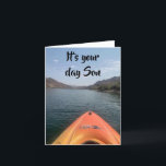 CARTE *SON* "NICE SMOOTH RIDE" FOR YOUR BIRTHDAY<br><div class="desc">OUR LAKE... .NICE PLACE FOR PHOTOS AND I HOPE YOU LIKE THIS ONE!!! REMEMBRE YOU CAN CHANGE THE VERSE ON THE INSIDE OF ALL MY CARDS AS WELL AS THE OUTSIDE!!!! THANKS FOR STOPPING BY 1 OF MY 8 STORES!!!!</div>
