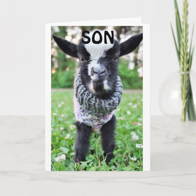 CARTE *SON* S'ARRÊTE LE MARDI POUR DIRE HEUREUX (Devant)