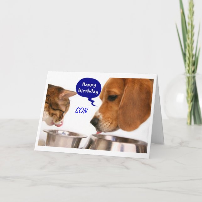 CARTE SON-U R TELLEMENT DE PLAISIR=AMUSANT VOEUX D'ANNIV (Devant)