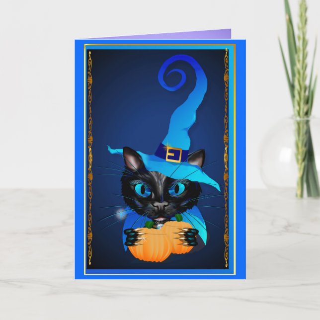 Carte Sorcière bleue Kitty (Devant)