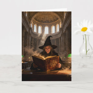 Carte Sorcière dans la bibliothèque vierge à l'intérieur