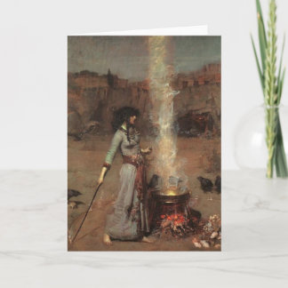 Carte Sorcière de Halloween