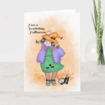 Sorcière et chat dansants