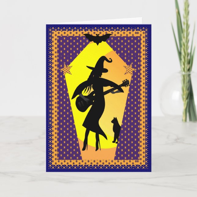 Carte Sorcière Rocker (Devant)