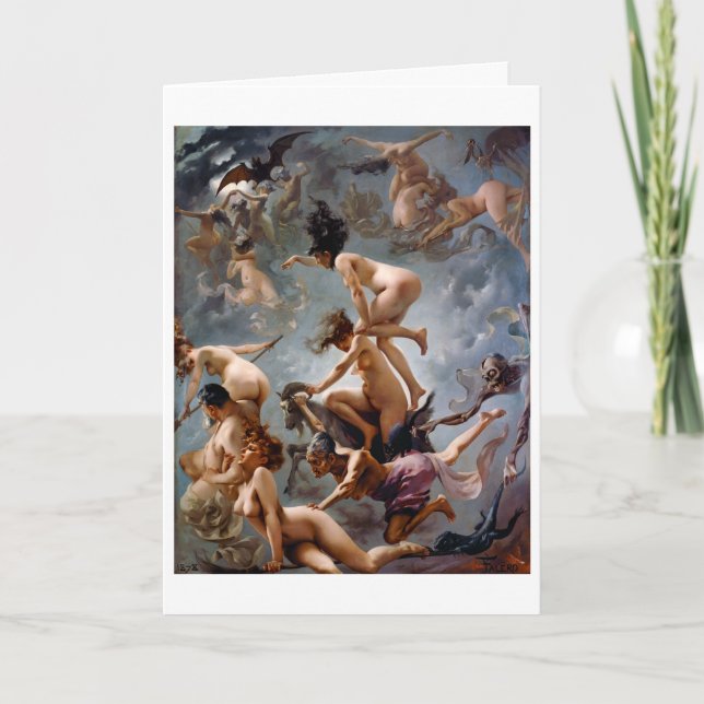 Carte Sorcières qui vont à leur Sabbat | Falero | (Devant)