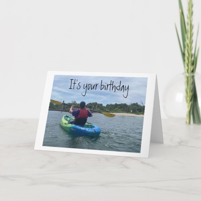 CARTE SORTEZ ET PROFITEZ DE VOTRE ***ANNIVERSAIRE*** (Devant)