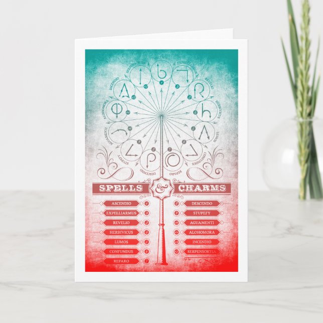 Carte Sortilège Harry Potter | Instruction de sorts et c (Devant)