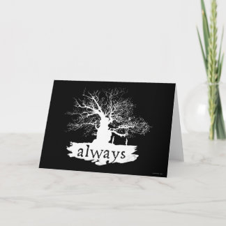 Carte Sortilège Harry Potter | Silhouette de citation to