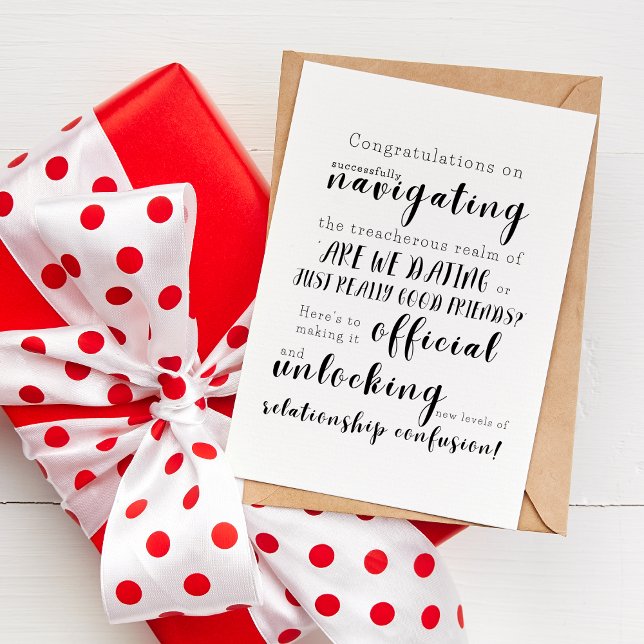 Carte Sortons-nous ensemble ou sommes-nous juste de bons (Créateur téléchargé)