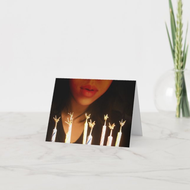 Carte Souhait d'anniversaire (Devant)