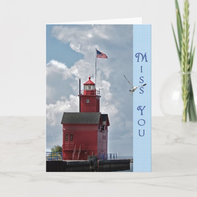 Carte Souhait vous étiez ici (Devant)