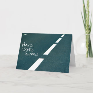 Carte Souhaitant à votre ami un voyage bon