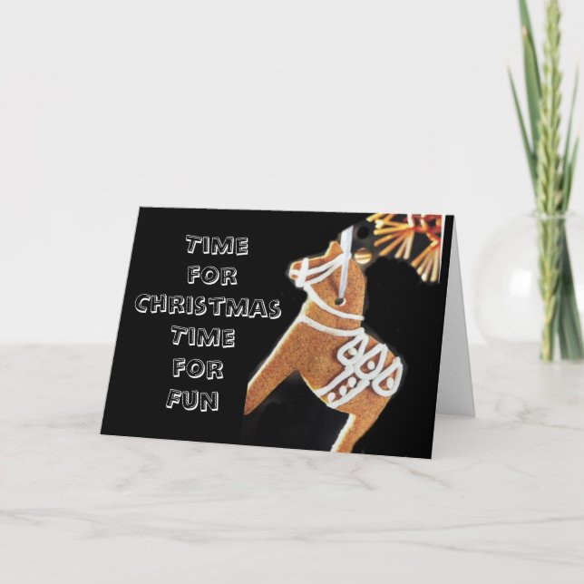 CARTE SOUHAITE UN "PETIT" SPÉCIAL À NOËL (Devant)