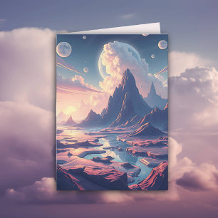 Carte Souhaitez-vous un anniversaire magique   L'Art