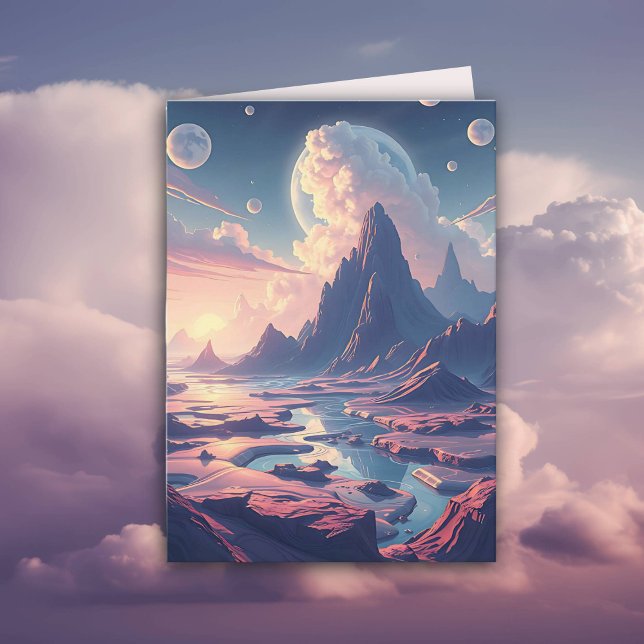 Carte Souhaitez-vous un anniversaire magique | L'Art (Créateur téléchargé)