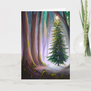 Carte Souhaitez-vous un Noël magique