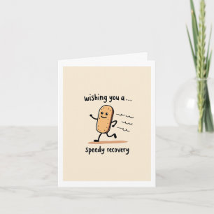 Carte Souhaitez-Vous Une Récupération Rapide Soyez Bien 