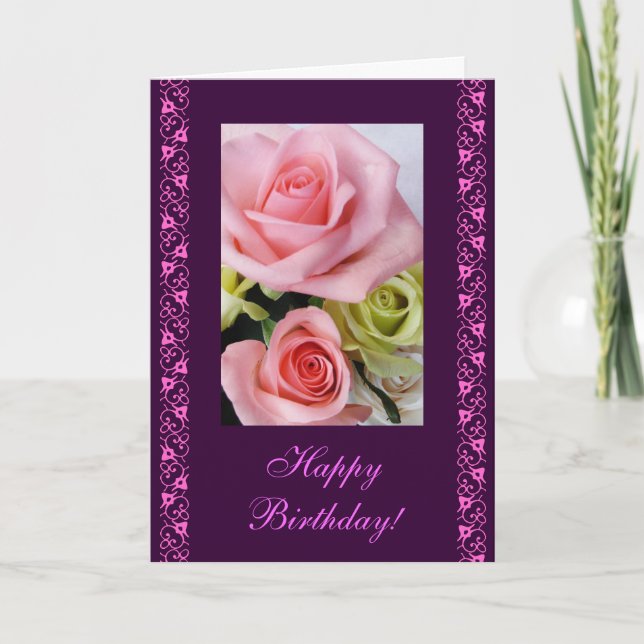 Carte Souhaits d'anniversaire (Devant)