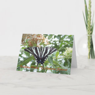 Carte Souhaits d'anniversaire au som…