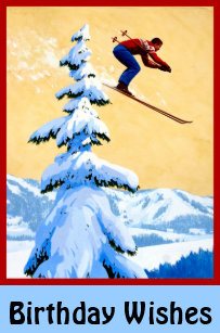 Cartes De Vœux Ski Zazzle Fr
