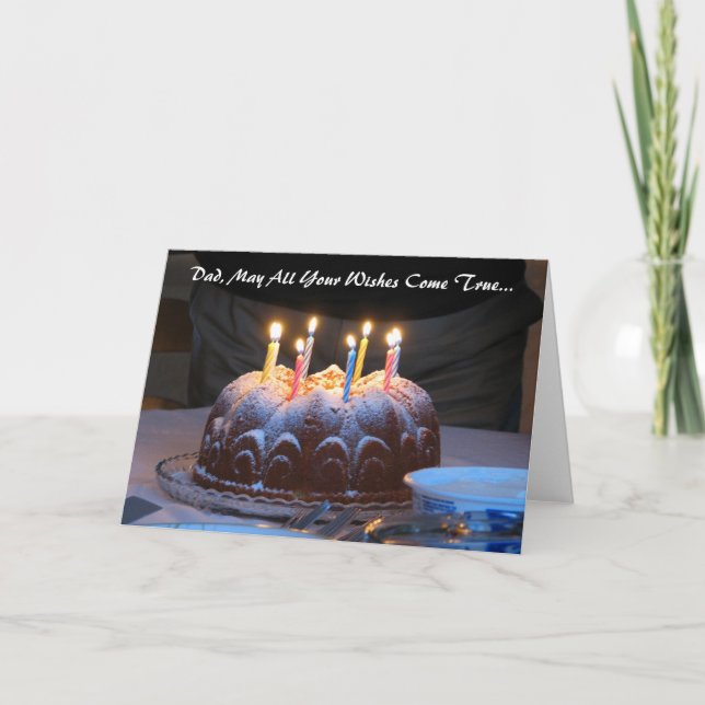 Carte Souhaits de papas (Devant)