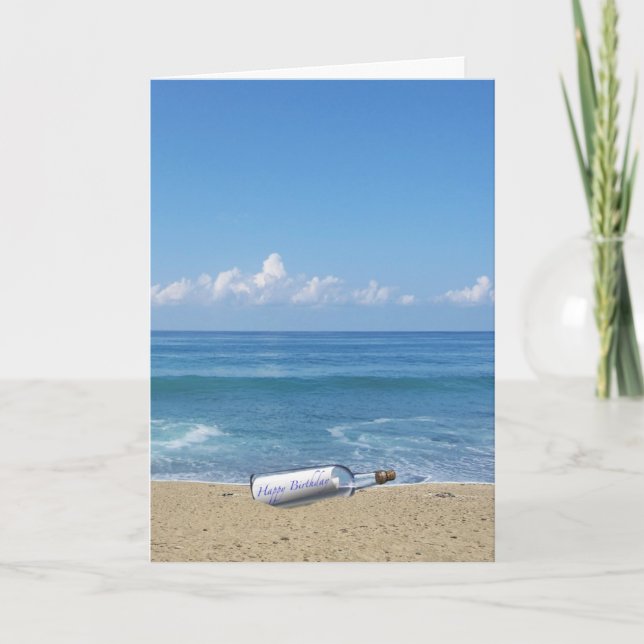 Carte Souhaits tardifs d'anniversaire (Devant)