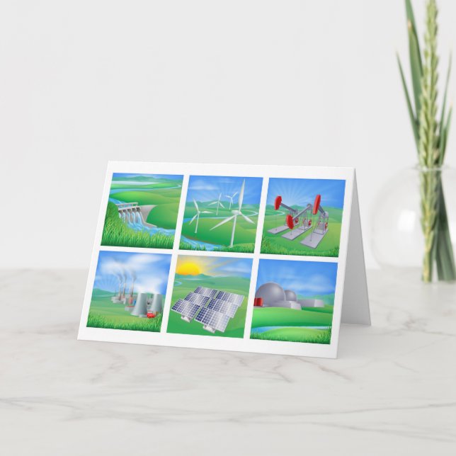 Carte Sources d'énergie (Devant)
