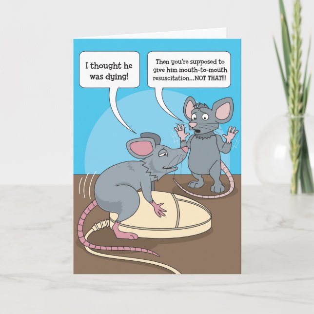 Carte Souris #176 toute occasion (Devant)