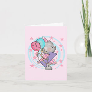Carte Souris 1er anniversaire T-shirts et cadeaux