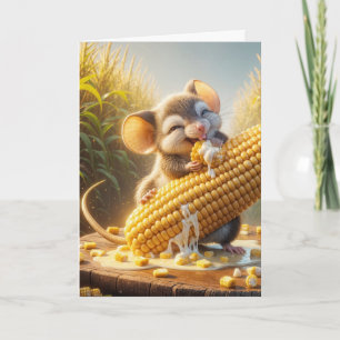 Carte Souris Avec Cob De Maïs