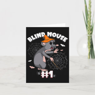 Carte Souris aveugle no 1 Famille du groupe fantôme d'Ha