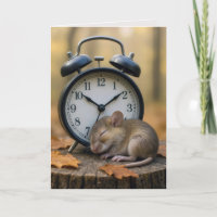Souris d'anniversaire vieillissante Humour