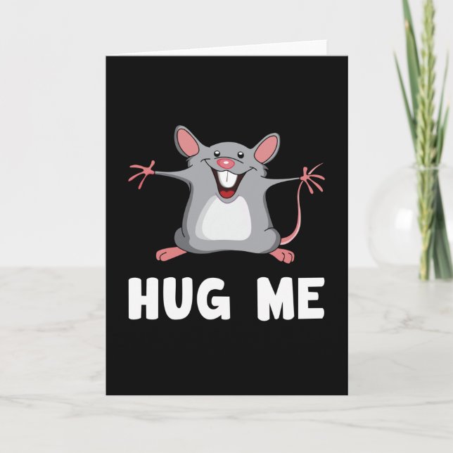 Carte Souris Rat Animal Animaux Animaux Fromage Aimer Dr (Devant)