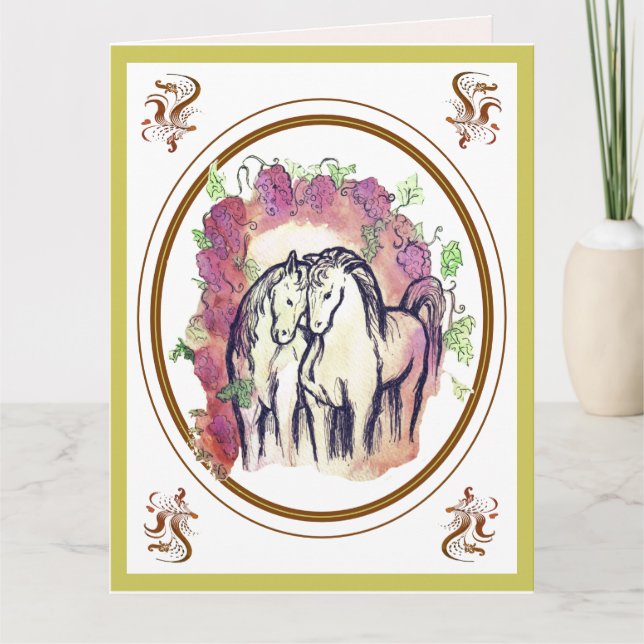 Carte Sous la vigne (Devant)