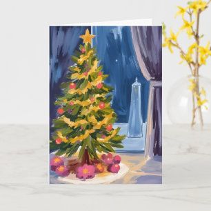 Carte Sous l'arbre de Noël