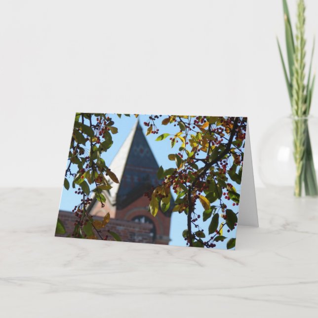 Carte Sous les arbres à Washington, Iowa (Devant)