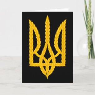Carte Soutenez l'Ukraine Ukraine Soutenez Zelensky Paix